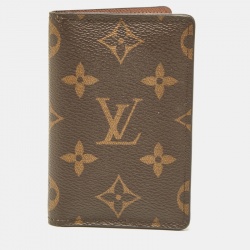 Pre Owned Louis Vuitton Monogram Canvas Pocket Organizer