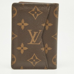 Pre Owned Louis Vuitton Monogram Canvas Pocket Organizer