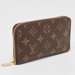 مملوكة مسبقًا Louis Vuitton Monogram Canvas Zippy Compact Wallet