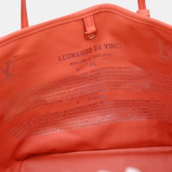 مملوكة مسبقًا Louis Vuitton Multicolour Canvas Masters Da Vinci Neverfull MM Neverfull Tote