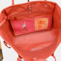 مملوكة مسبقًا Louis Vuitton Multicolour Canvas Masters Da Vinci Neverfull MM Neverfull Tote