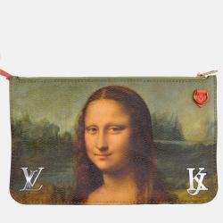 مملوكة مسبقًا Louis Vuitton Multicolour Canvas Masters Da Vinci Neverfull MM Neverfull Tote