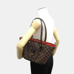 Louis Vuitton Brown Damier Ebene Canvas Manosque PM Shoulder Bag