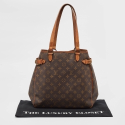 Pre Owned حقيبة يد لوي فيتون باتينويليه فيرتيكال كانفاس مونوغرامي