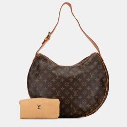Pre Owned Louis Vuitton Monogram Croissant GM