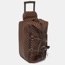 Pre Owned Louis Vuitton Damier Ebene Canvas Eole 50 Rolling Luggage