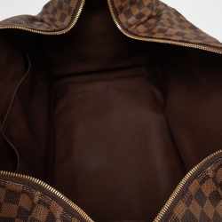 Pre Owned Louis Vuitton Damier Ebene Canvas Eole 50 Rolling Luggage