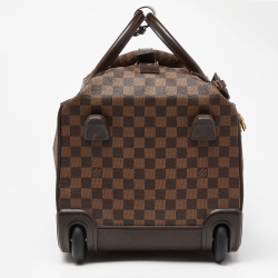 Pre Owned Louis Vuitton Damier Ebene Canvas Eole 50 Rolling Luggage