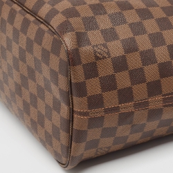 Louis Vuitton Damier Ebene Canvas Neverfull MM Bag
