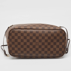 Louis Vuitton Damier Ebene Canvas Neverfull MM Bag