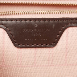 Louis Vuitton Damier Ebene Canvas Neverfull MM Bag