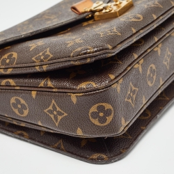 مملوكة مسبقًا Louis Vuitton Monogram Canvas Pochette Metis Bag