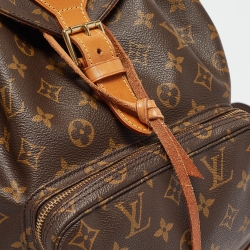 Pre Owned Louis Vuitton Monogram Canvas Montsouris GM Bag