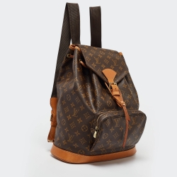 Pre Owned Louis Vuitton Monogram Canvas Montsouris GM Bag
