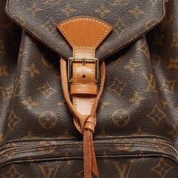 Pre Owned Louis Vuitton Monogram Canvas Montsouris GM Bag