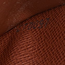 Pre Owned Louis Vuitton Monogram Canvas Compact Wallet