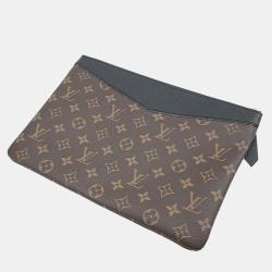 مملوكة مسبقًا Louis Vuitton Black Monogram Canvas Daily Clutch Bag