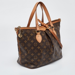 Pre Owned حقيبة لوي فيتون باليرمو كانفاس مونوغرامي PM 