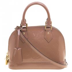 مملوكة مسبقًا حقيبة لوي فيتون ألما فيرنيه روز فيلور مونوغرام BB