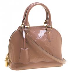 مملوكة مسبقًا حقيبة لوي فيتون ألما فيرنيه روز فيلور مونوغرام BB