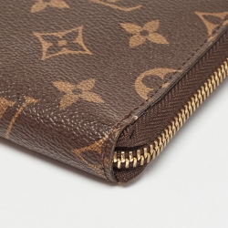 Louis Vuitton Monogram Canvas Zippy Compact Wallet