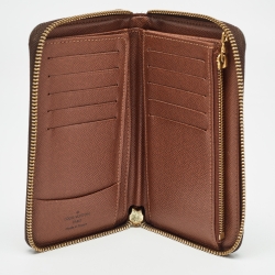 Louis Vuitton Monogram Canvas Zippy Compact Wallet