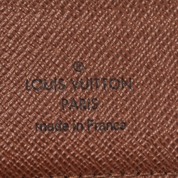 Louis Vuitton Monogram Canvas Zippy Compact Wallet