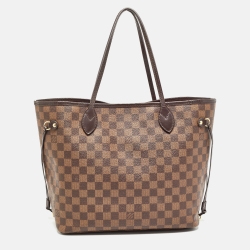 Louis Vuitton Damier Ebene Canvas Neverfull MM Bag