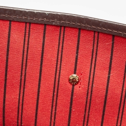 Louis Vuitton Damier Ebene Canvas Neverfull MM Bag