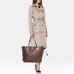 Louis Vuitton Damier Ebene Canvas Neverfull MM Bag