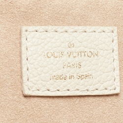 Pre Owned Louis Vuitton Khaki/Beige Empreinte Monogram Spring In The City Neverfull MM Bag