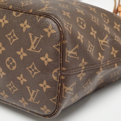 مملوكة مسبقًا حقيبة لوي فيتون نيفرفول كانفاس مونوغرامي  MM