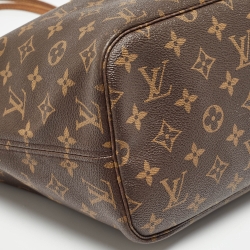 مملوكة مسبقًا حقيبة لوي فيتون نيفرفول كانفاس مونوغرامي  MM