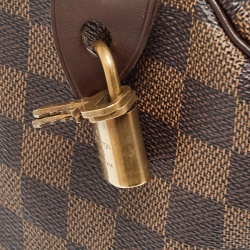 Pre Owned Louis Vuitton Damier Ebene Canvas Speedy 30 Bag