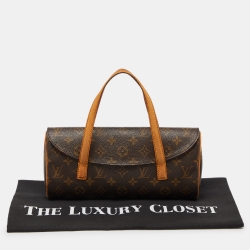 Pre Owned Louis Vuitton Monogram Canvas Sonatine Bag