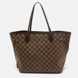 Louis Vuitton Damier Ebene Canvas Neverfull MM Bag