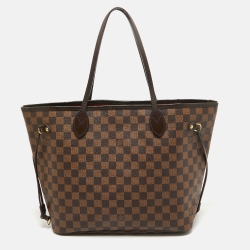 Louis Vuitton Damier Ebene Canvas Neverfull MM Bag