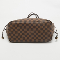 Louis Vuitton Damier Ebene Canvas Neverfull MM Bag