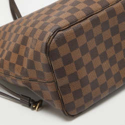 Louis Vuitton Damier Ebene Canvas Neverfull MM Bag