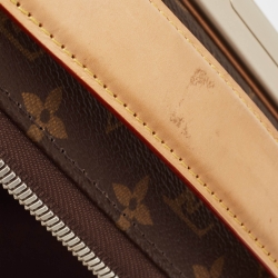 Pre Owned Louis Vuitton Monogram Canvas Horizon 55 Suitcase