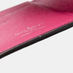 Louis Vuitton Indigo/Hot Pink Epi Leather Victorine Wallet