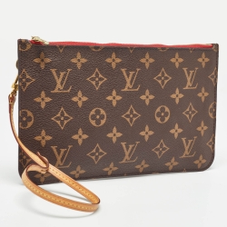 مملوكة مسبقًا Louis Vuitton Monogram Canvas Neverfull Clutch