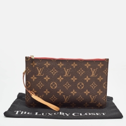 مملوكة مسبقًا Louis Vuitton Monogram Canvas Neverfull Clutch
