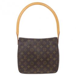 Pre Owned Louis Vuitton Monogram Canvas Looping MM Bag