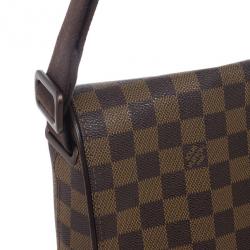 مملوكة مسبقًا Louis Vuitton Damier Ebene Brooklyn GM Messenger Bag