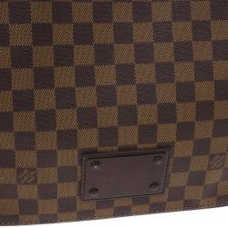 مملوكة مسبقًا Louis Vuitton Damier Ebene Brooklyn GM Messenger Bag