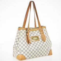 Pre Owned Louis Vuitton Damier Azur Hampstead MM