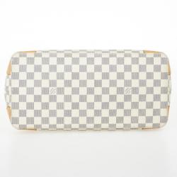 Pre Owned Louis Vuitton Damier Azur Hampstead MM
