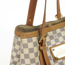 Pre Owned Louis Vuitton Damier Azur Hampstead MM
