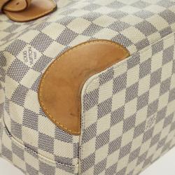 Pre Owned Louis Vuitton Damier Azur Hampstead MM